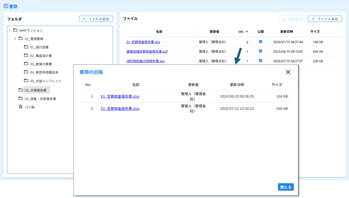 書類版管理イメージ
